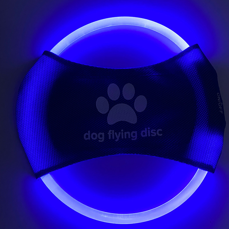 "LED Glowing Flying Disc Dog Toy – Interactive, Luminous Training & Play" - Image 8