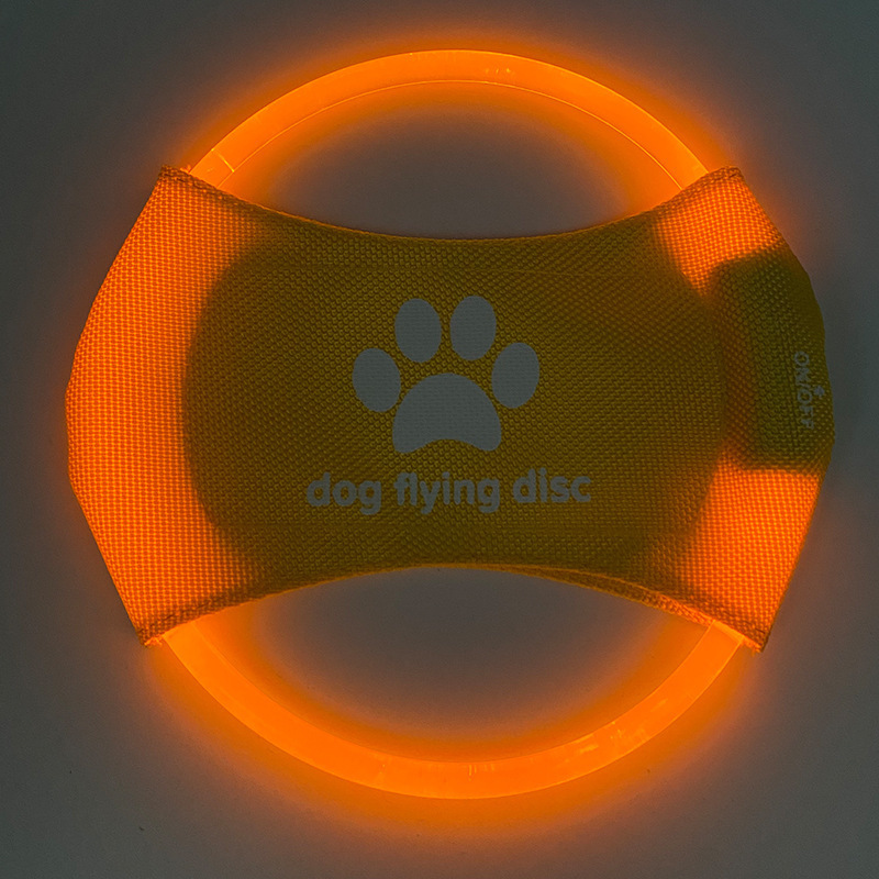 "LED Glowing Flying Disc Dog Toy – Interactive, Luminous Training & Play" - Image 9