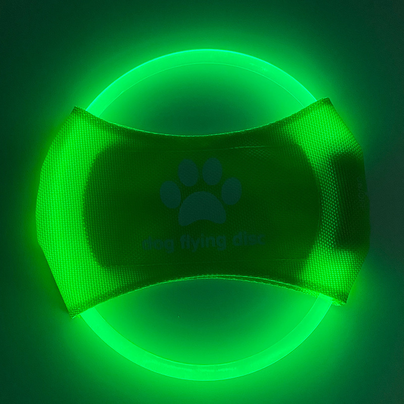 "LED Glowing Flying Disc Dog Toy – Interactive, Luminous Training & Play" - Image 3