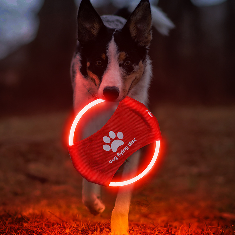 "LED Glowing Flying Disc Dog Toy – Interactive, Luminous Training & Play" - Image 10