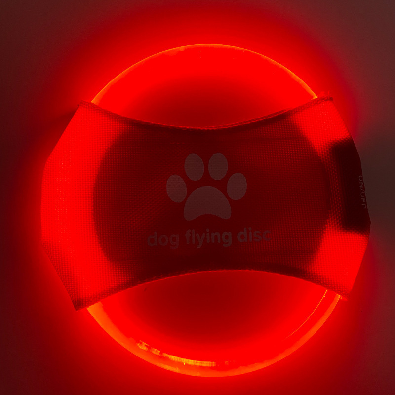 "LED Glowing Flying Disc Dog Toy – Interactive, Luminous Training & Play" - Image 6