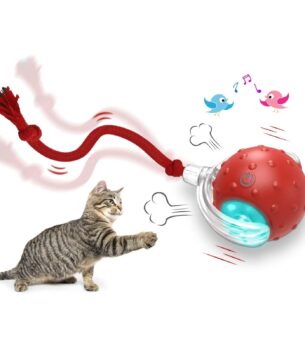 Interactive Cat Toy Ball Super Drive Cat Rolling Ball